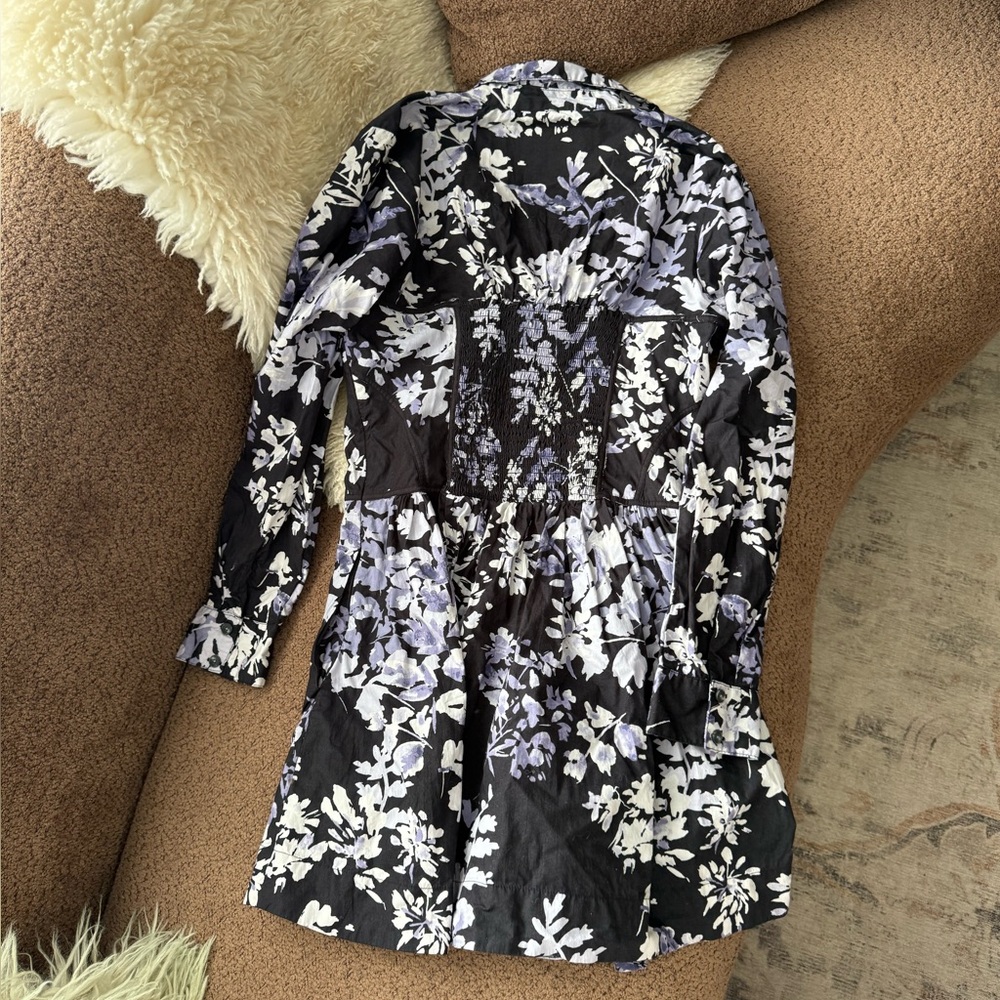 Anthropologie Corset Shirt Dress - Picture 7 of 8